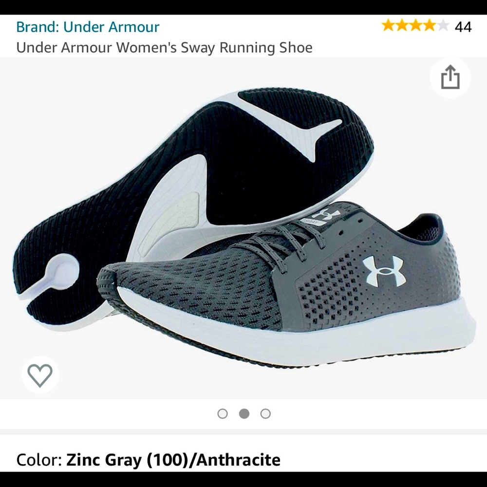 COPY - UA Sway light weight comfy running shoes N…